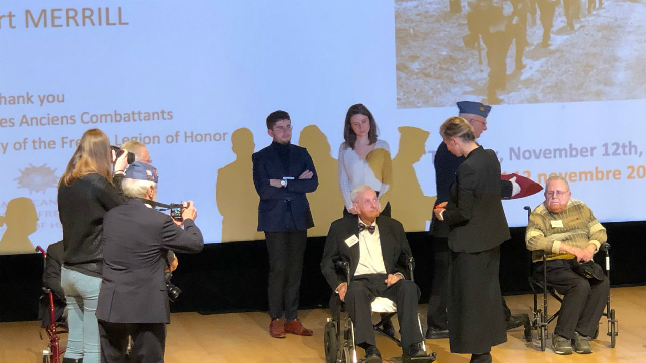 WWII veteran honored Irene pak 3